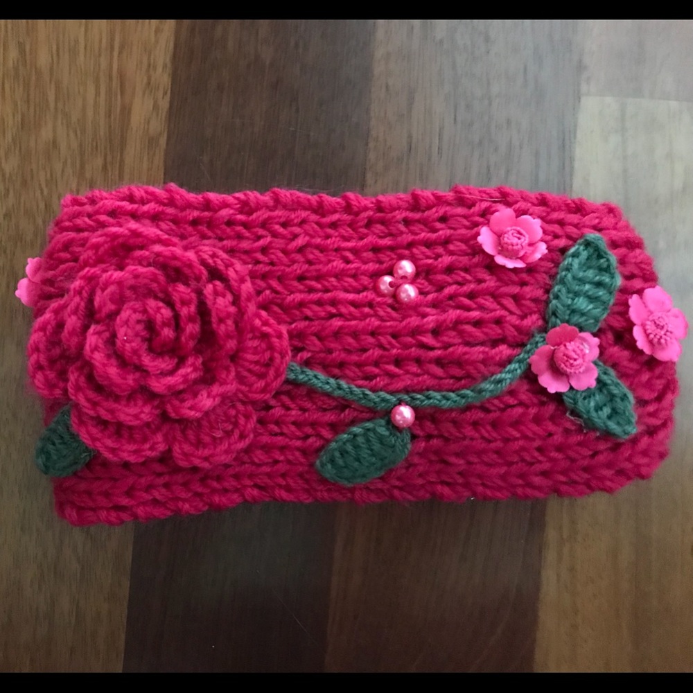 Pink headband